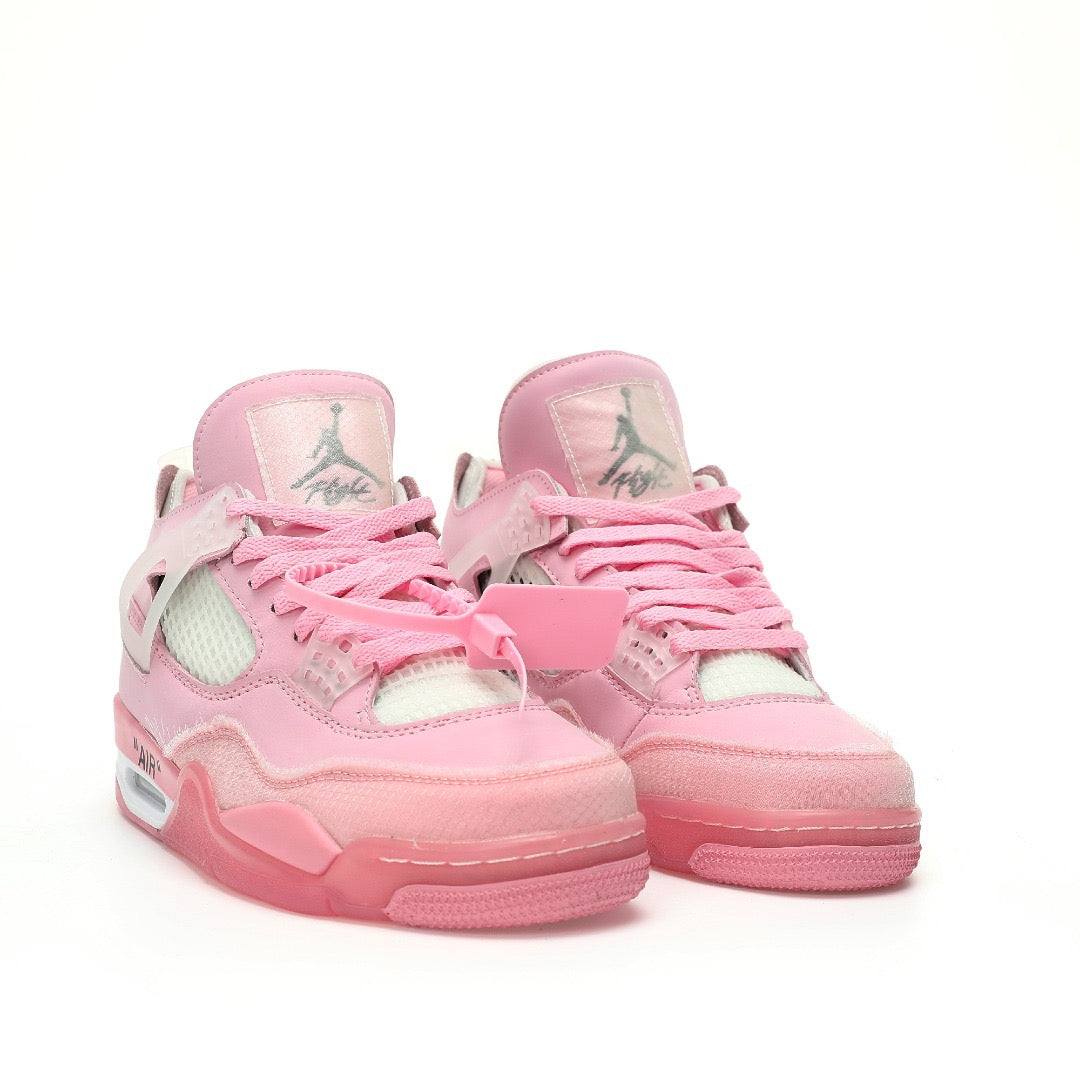 Off-White™ x Nike Air Jordan 4 Retro"Ice Pink"