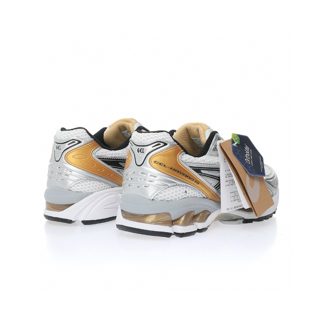 ASICS Gel Kayano 14 "silver white and black gilt"
